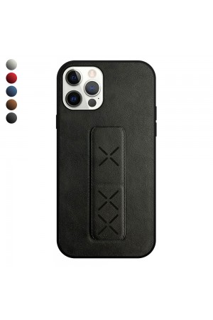 iPhone 12 Pro Max Kılıf Hialus Stant Tutuculu Deri Kapak…
