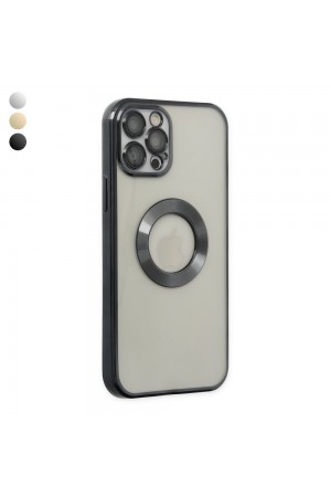 iPhone 12 Pro Max Kılıf Hole Lazer Silikon Kapak