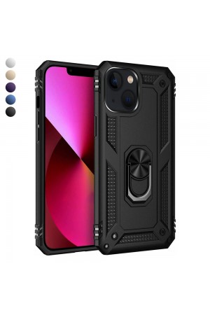 iPhone 13 / iPhone 14 Kılıf Sofya Panzer Ring Tam Koruma Kapak…