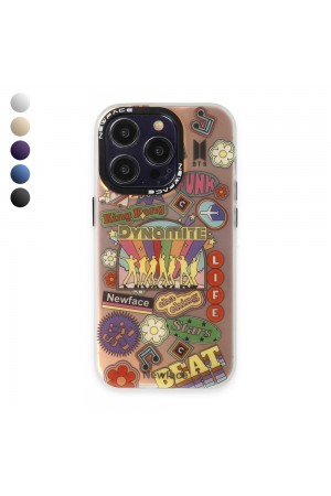 iPhone 13 Pro Kılıf Estoril Desenli Seri Silikon Kapak