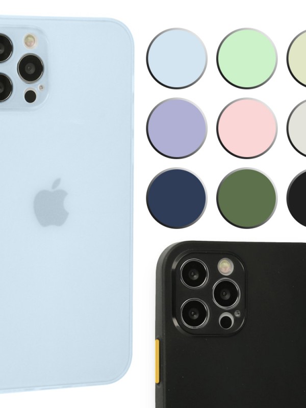 iPhone 13 Pro Kılıf Kamera Korumalı Mat Ultra İnce Kapak…