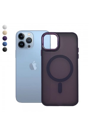 iPhone 13 Pro Max Kılıf FreyaX Seri Magsafe Özellikli Silikon Kapak…