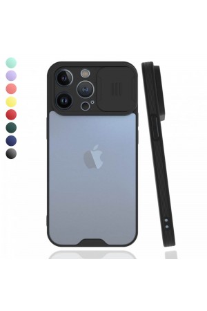 iPhone 13 Pro Max Kılıf Kamera Koruma Kapaklı Platin Matte Silikon …