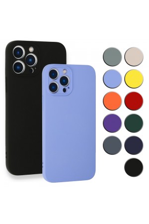 iPhone 13 Pro Max Kılıf Kamera Korumalı Lansman Silikon Kapak…