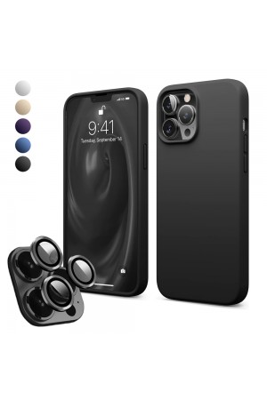 iPhone 13 Pro Max Kılıf Kamera Lensli Lansman Silikon Kapak