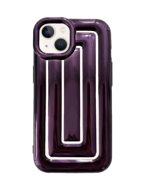 iPhone 13 Rudra Seri Labirent Desen 3D Metalik Silikon Kapak…