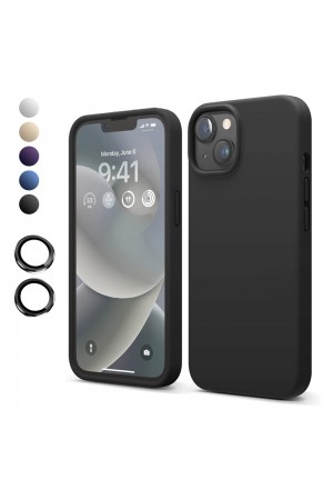 iPhone 14 Kılıf Kamera Lensli Lansman Silikon Kapak