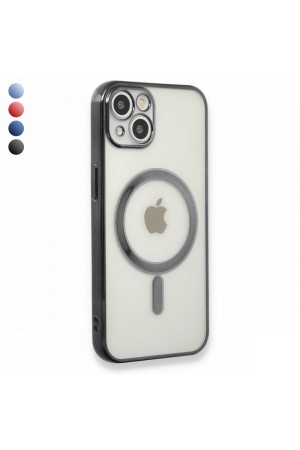 iPhone 14 Plus Kılıf Magsafe Özellikli Lazer Silikon Kapak…