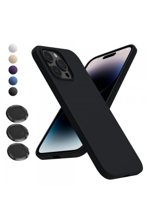 iPhone 14 Pro Max Kılıf Kamera Lensli Lansman Silikon Kapak