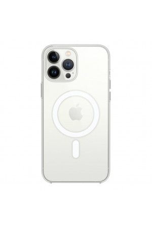 iPhone 14 Pro Max Kılıf Magsafe Özellikli Şeffaf Silikon Kapak…