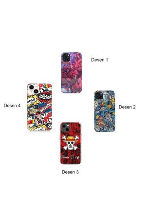 iPhone 15 Kılıf Aesir Seri Desenli Sert Kapak…