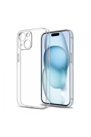 iPhone 15 Kılıf Metal Tuşlu Kamera Korumalı Silikon Şeffaf Arka K…