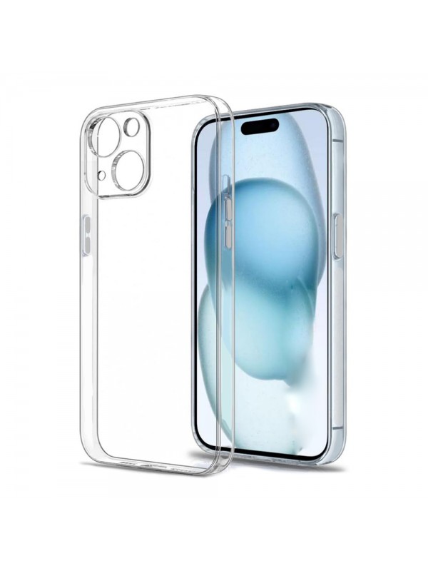 iPhone 15 Kılıf Metal Tuşlu Kamera Korumalı Silikon Şeffaf Arka Kapak…