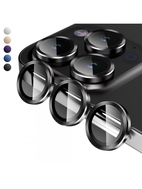 iPhone 15 Pro / iPhone 15 Pro Max Raze Metal Kamera Lens Koruyucu…