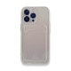 iPhone 15 Pro Kılıf Cardy Şeffaf Kartlık Cepli Kapak