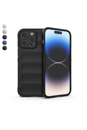 iPhone 15 Pro Kılıf Optimum Lens Çerçeveli Silikon Kapak…