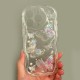 iPhone 15 Pro Max Kılıf 3D Kelebek Desen Kamera Korumalı Şeffaf Silikon Kapak