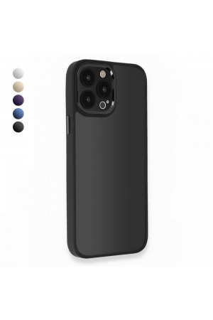 iPhone 15 Pro Max Kılıf Freya Lazer Lens Kamera Çerçeveli Silikon Kapak
