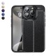 iPhone 16 Pro Max Kılıf Focus Deri Desen Silikon Arka Kapak