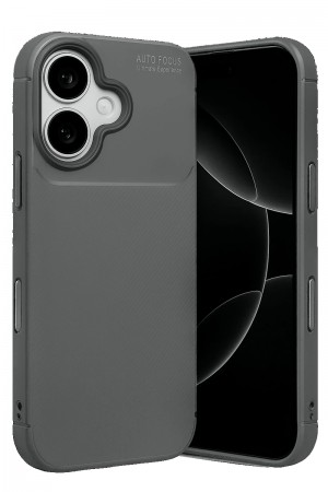 iPhone 17 Kılıf Focus Carbon Silikon Kapak...