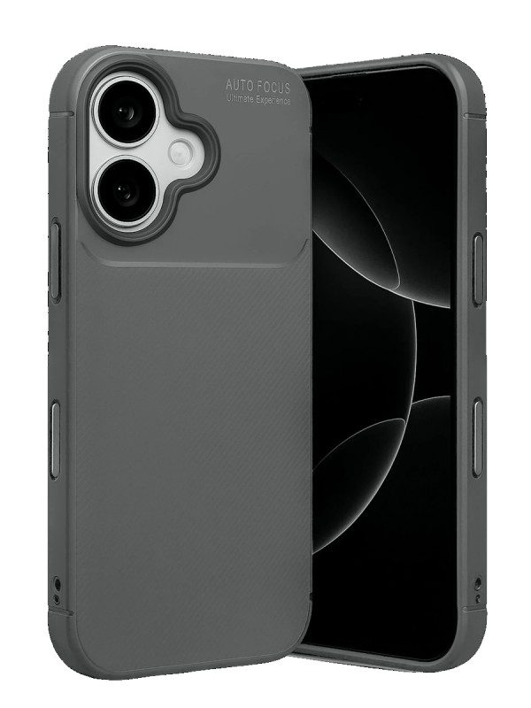 iPhone 17 Kılıf Focus Carbon Silikon Kapak…