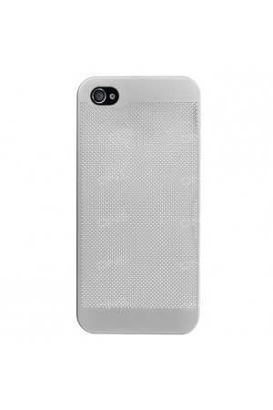 iPhone 4 / 4s Kılıf Loopee Point Sert Arka Kapak Gri…