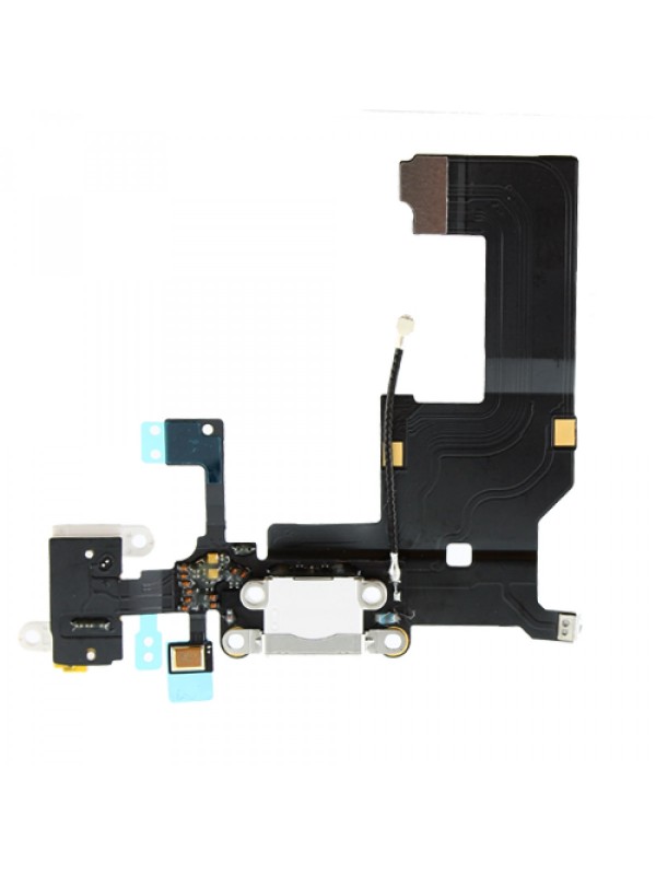 iPhone 5 Şarj Soketi Kulaklık Soketi Mikrofon Filmli Orijinal - Beyaz…