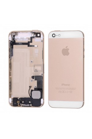iPhone 5G Kasa Kapak Dolu - Gold…