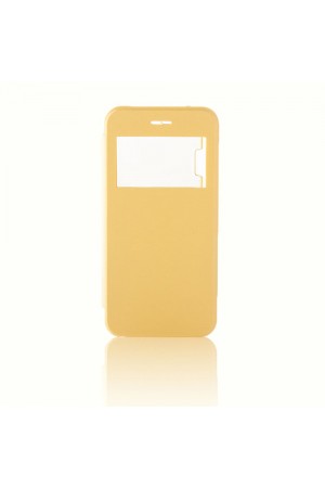 iPhone 6 / 6s Yan Kapaklı TPU Kılıf Sarı…