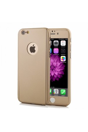 iPhone 7-8 360 Derece Koruma Arka Kapak Gold…