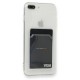 iPhone 7 Plus / 8 Plus Kılıf Cardy Şeffaf Kartlık Cepli Kapak