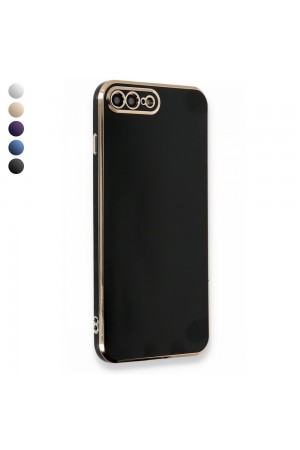 iPhone 7 Plus / 8 Plus Kılıf Luxury Seri Kamera Korumalı Silikon Ka…