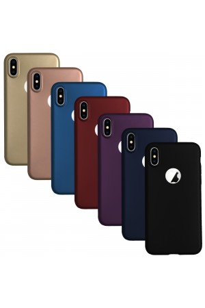iPhone X / XS Kılıf FitCase PremiumS Silikon Arka Kapak…
