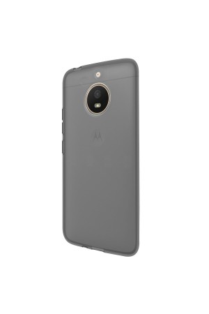 Lenovo Moto E4 Plus Kılıf Soft Silikon Şeffaf-Siyah Arka Kapak…