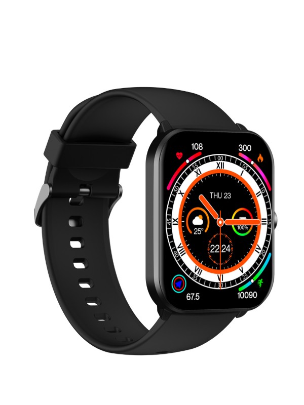 Lexia Theo 48mm İslamik Saat Alüminyum Kasa Silikon Kordon Akıllı Saat…