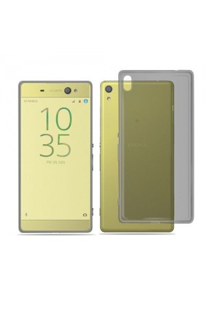 LG X Screen Kılıf Soft Silikon Şeffaf-Siyah Arka Kapak…