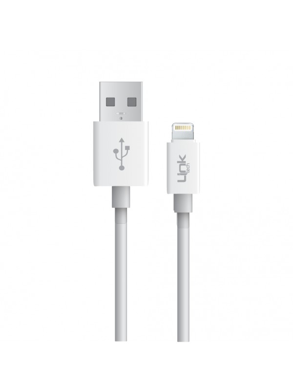 LinkTech K559 Lightning Şarj ve Data Kablosu 2.4A 1mt Beyaz