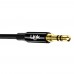 LinkTech A586 Type-C - 3.5mm AUX Kablo 1mt Siyah