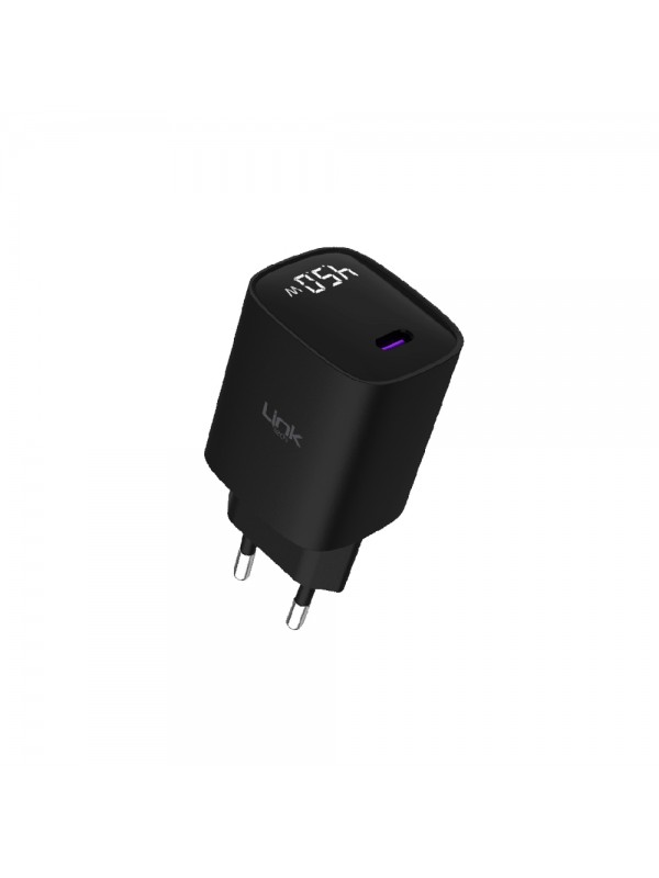 LinkTech G851 Premium 45W PD GaN3 USB-C Şarj Adaptörü