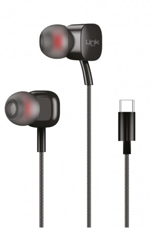 Linktech H16 Type-C Stereo Kulak içi Kablolu Kulaklık