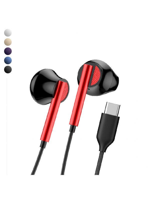 LinkTech H65 Type-C Stereo Kulak İçi Kablolu Kulaklık…