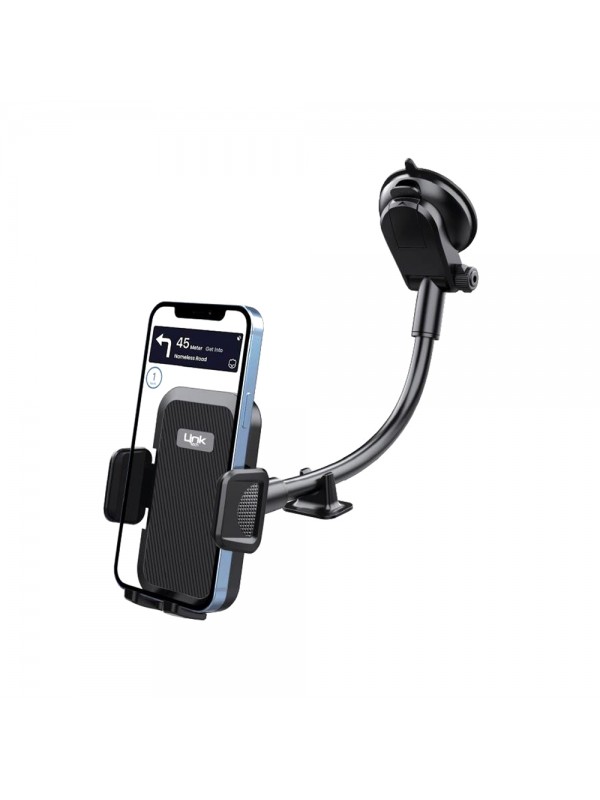 LinkTech H711 Vantuzlu Uzun Kol Araç İçi Telefon Tutucu