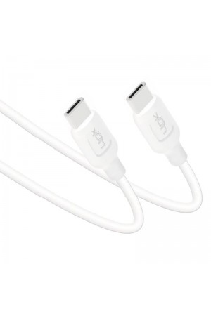 Linktech K451 Strong 60W Type-C - Type-C Data/Şarj Kablosu 1mt Beyaz…
