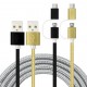 LinkTech K556 2in1 Micro USB + Type-C 1.2mt Şarj ve Data Kablosu