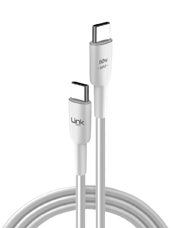 LinkTech K609 PD Type-C - Type-C 60W Hızlı Data ve Şarj Kablosu 2mt…