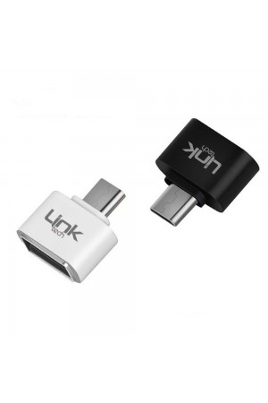 LinkTech O185 USB to Micro USB Çevirici OTG Flash Drive Metal Adaptö…
