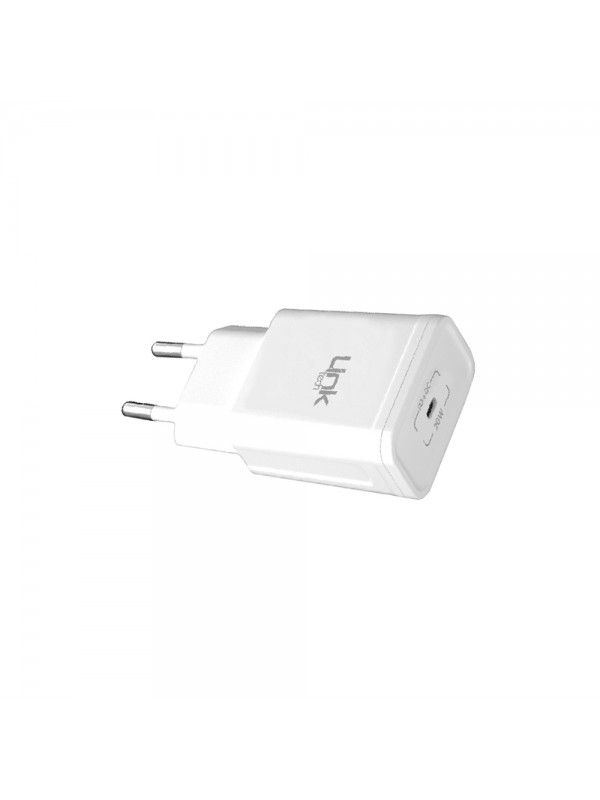 LinkTech S664 Premium 20W PD QC Type-C to Type-C Kablolu Şarj Aleti Beyaz…