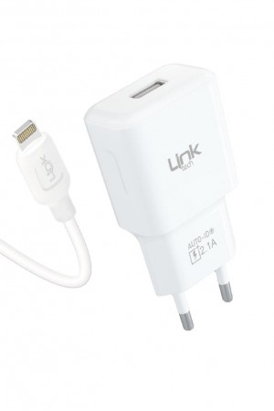 LinkTech T442e Strong Eco Şarj Aleti ve Lightning Kablo Set 2.1A…