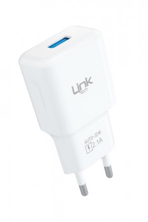 LinkTech T444e Strong Eco Auto-ID Şarj Adaptörü (Başlık) 2.1A