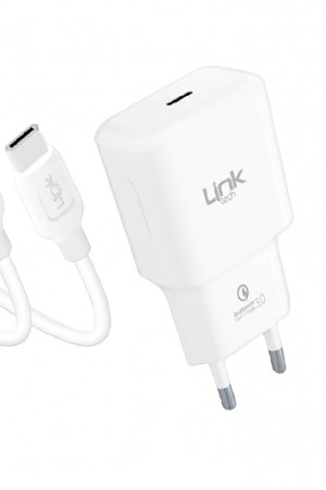 LinkTech T456e Eco PD20W Type-C to Lightning Kablolu Şarj Aleti Set
